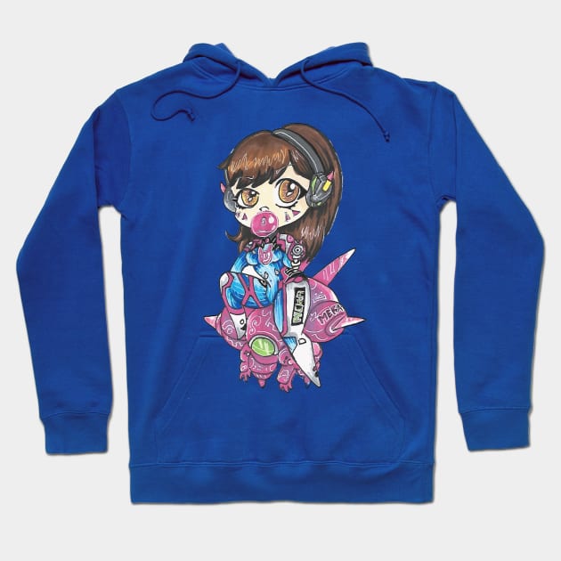 Dva mecha Hoodie by Geeky Gimmicks